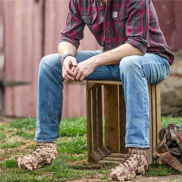 BRAND NEW Men's Camouflage Hunting Boots - Picture 9 of 9